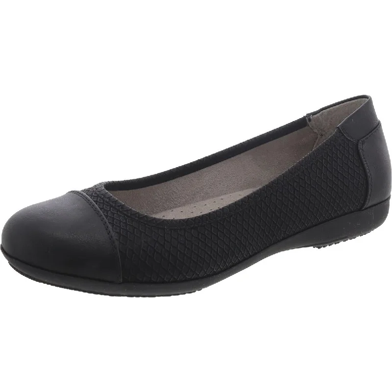 Classy Womens Faux Leather Slip On Loafers