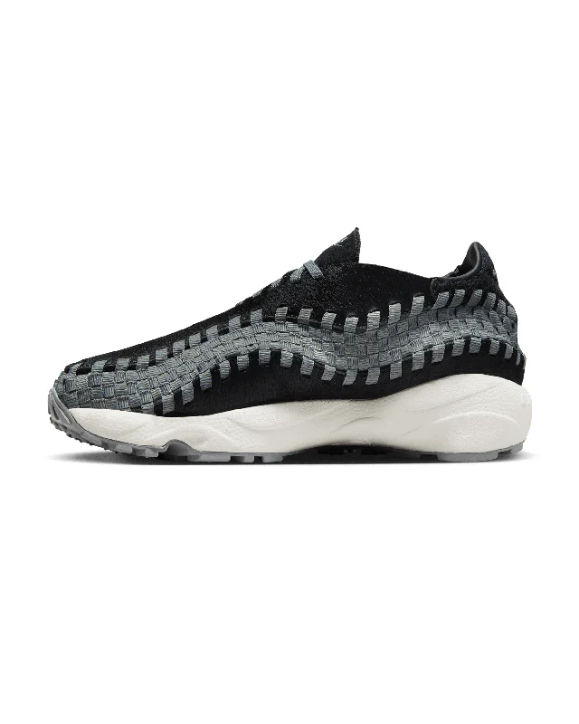 Womens Air Footscape Woven - Black / Smoke  Sail