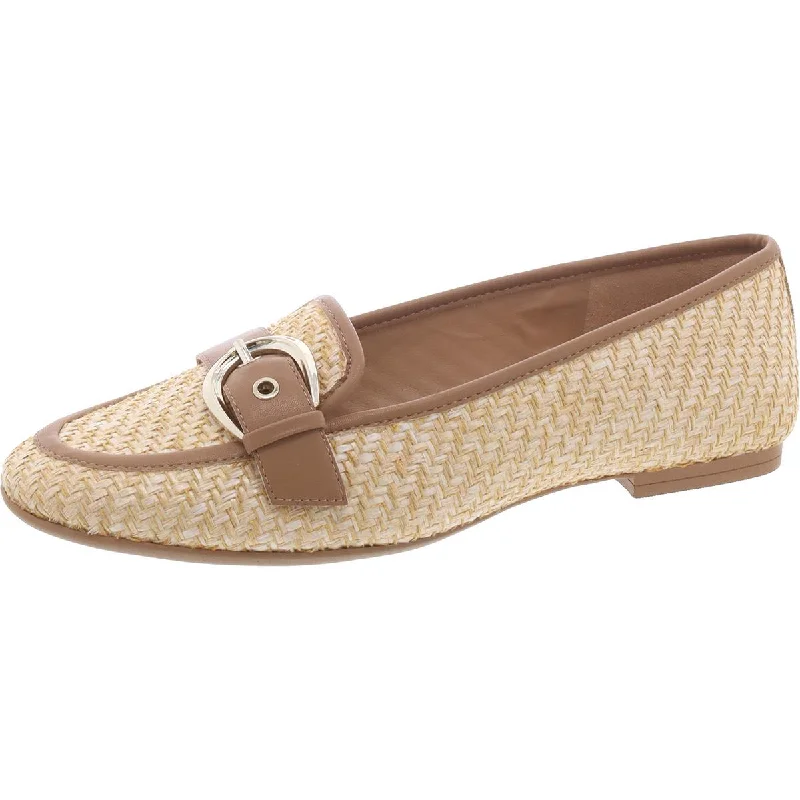 Lola Womens Slip On Round Toe Loafers