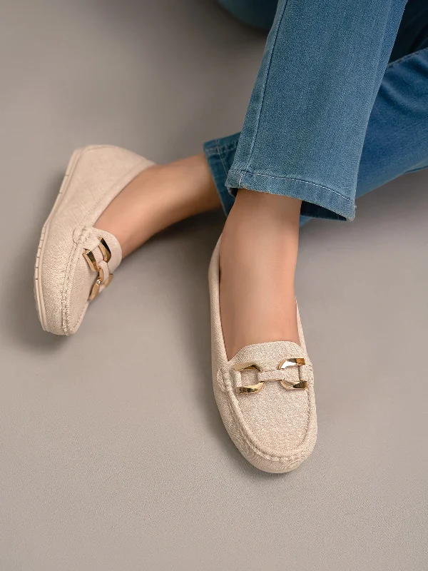 Womens "SUTARA" Comfy Buckle Moccasins