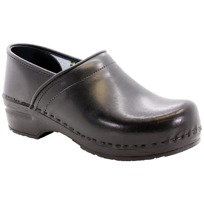 KLÄGN PROFESSIONAL PLUS Women's Cabrio Leather Clogs - CLOSEOUT