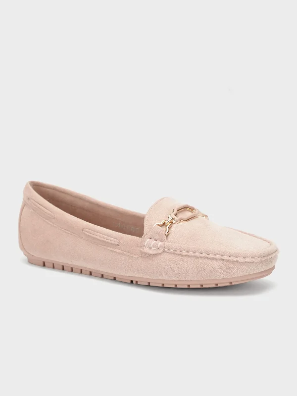 Womens "VIRAZ" Buckled Casual Moccasins