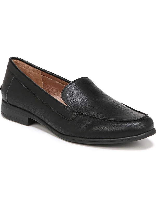 Margot Womens Faux Leather Loafers