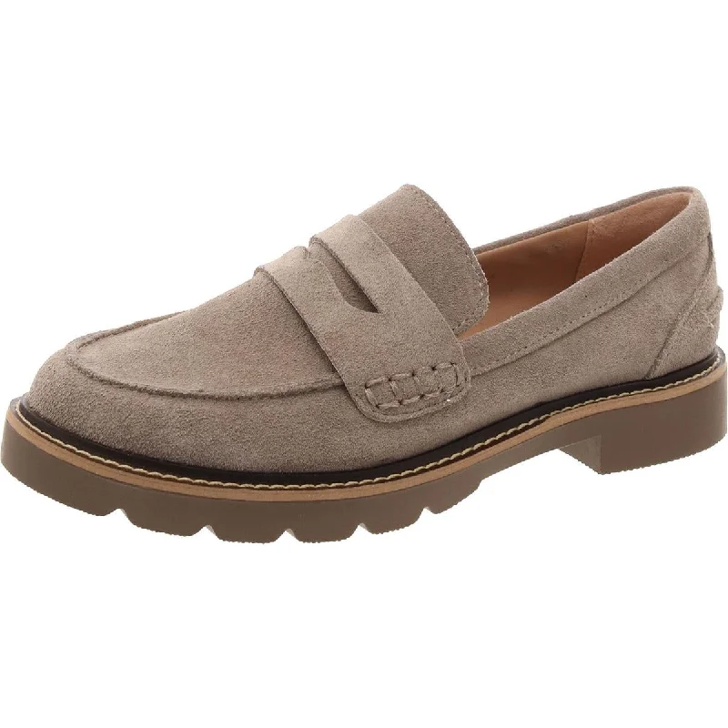 Penny Womens Slip On Flat Loafers