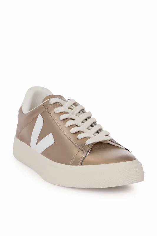 Bronze White Campo Sneakers