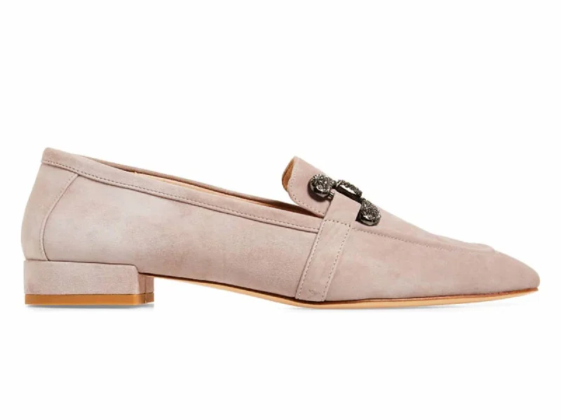 Women's Sage Loafer In Taupe Suede