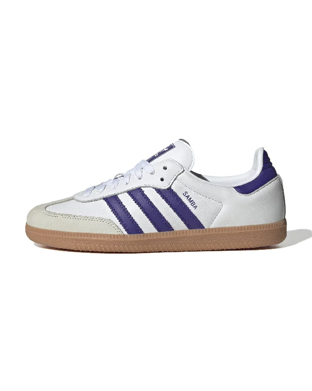 Womens Samba OG - White / Energy Ink / Halo Blue