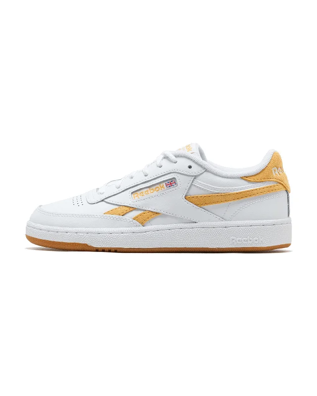 Womens Club C Revenge - White / Retro Gold / Gum