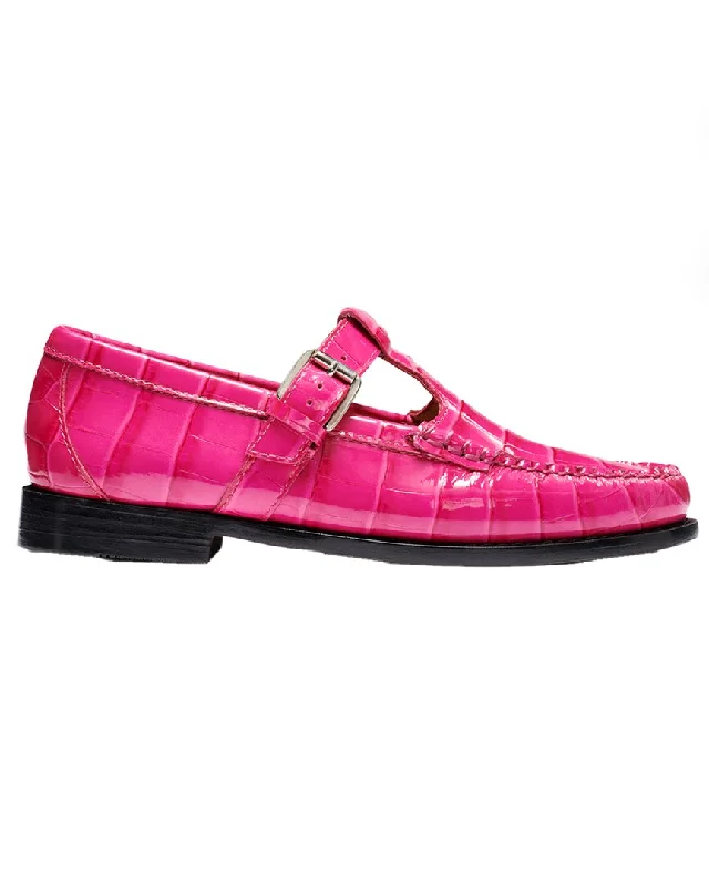 G.H.Bass Mary Jane Leather Flat