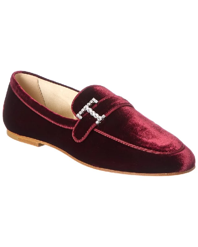 TODs T Velvet Loafer