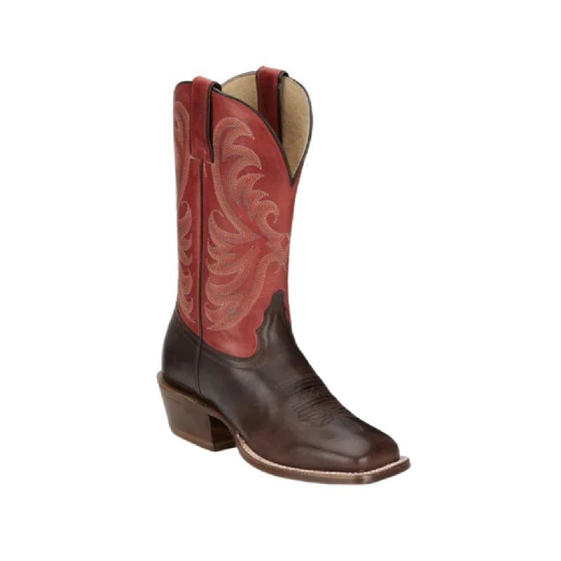 Tony Lama Women's Rowena Espresso Leather Cowboy Boots