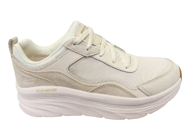 Skechers Womens Relaxed Fit D Lux Walker Lovely Touch Shoes