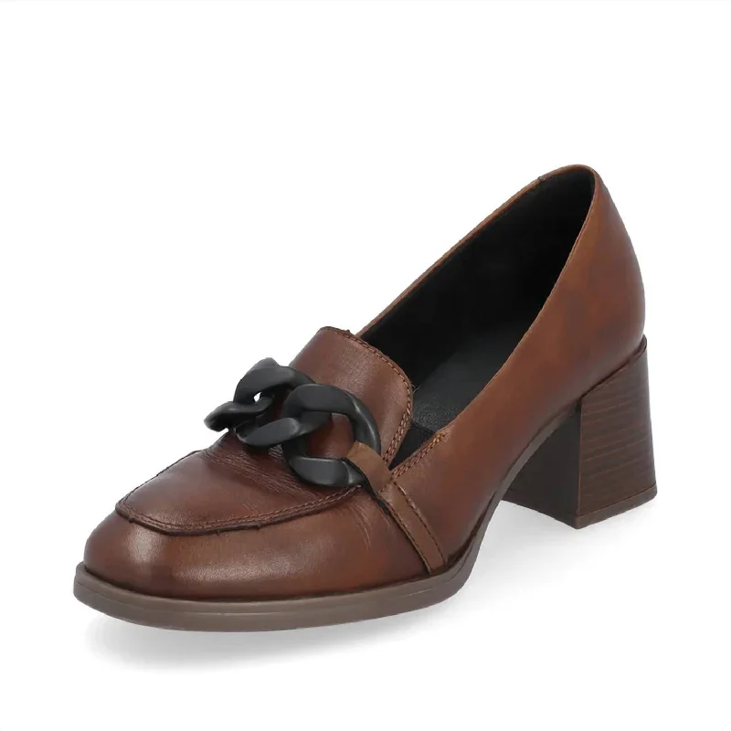 Women's D0V00 Loafer In Chestnut