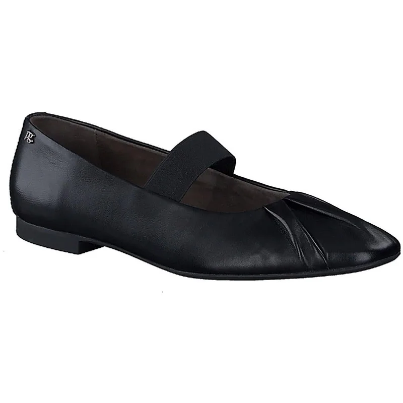 Vail Womens Leather Loafer Ballet Flats