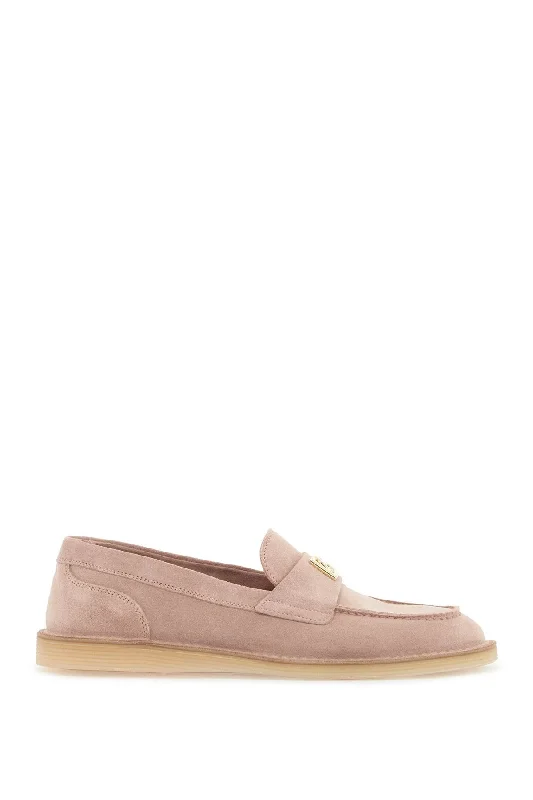 Dolce & Gabbana Women's Suede Leather Moccas