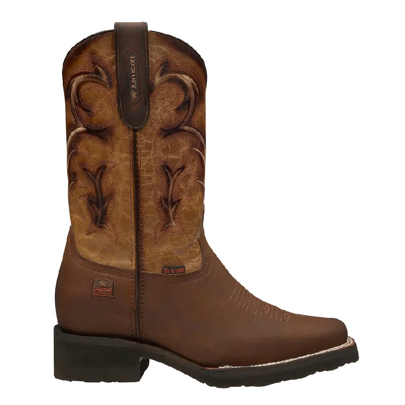 Rio Grande Men's Boston Western Boot- Square Toe