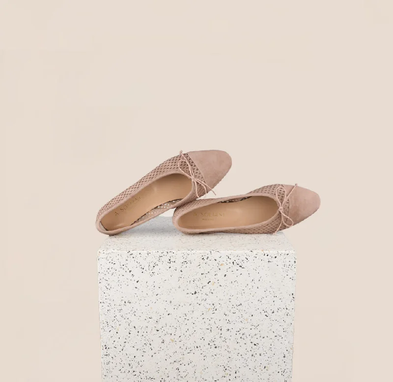 Como - Rete/Rose Wind (Mesh Suede)