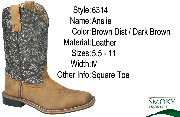 LADIES SMOKY MOUNTAIN BOOT ANSLIE: 6314