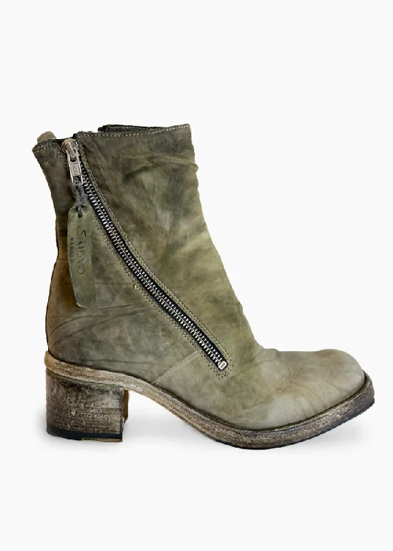 Double Zip Boot - Peluche Kaky Wash