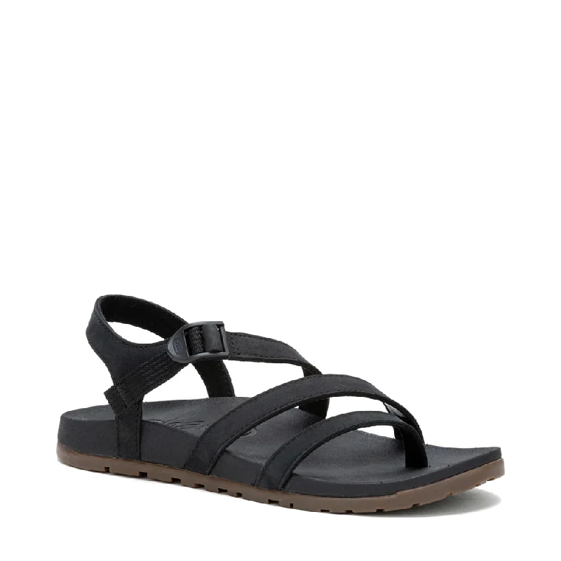 Chaco Women's Lowdown Strappy Sandal in Black