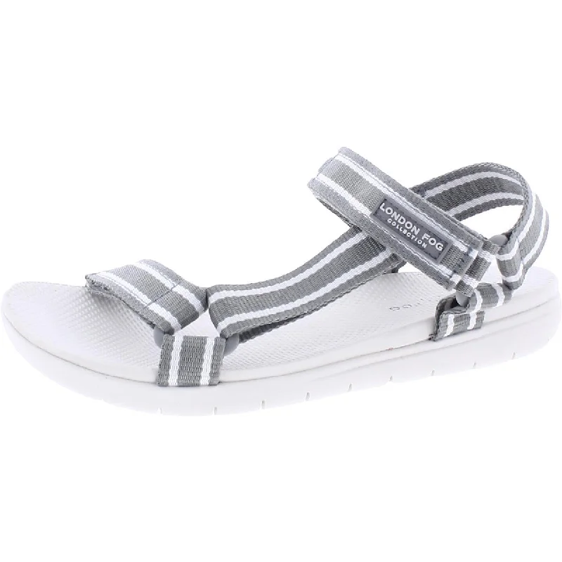 London Fog Womens Shore Club Walking Lifestyle Ankle Strap