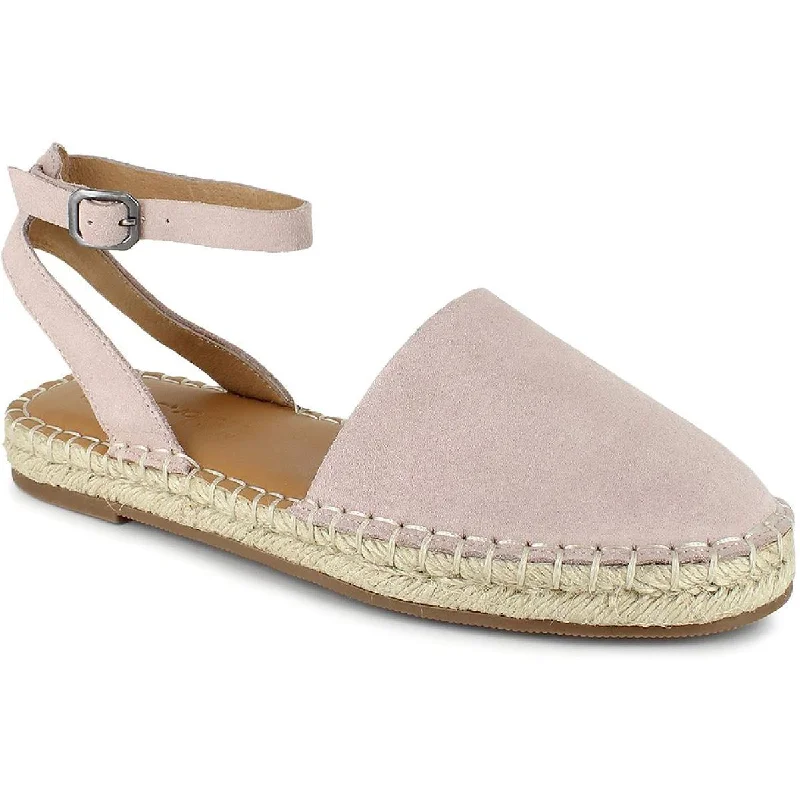 Splendid Womens Josie Leather Slingback Espadrilles