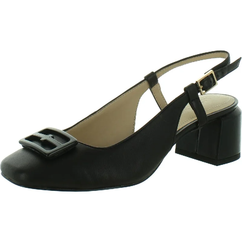 Liverpool Womens GETTY Leather Block Heels