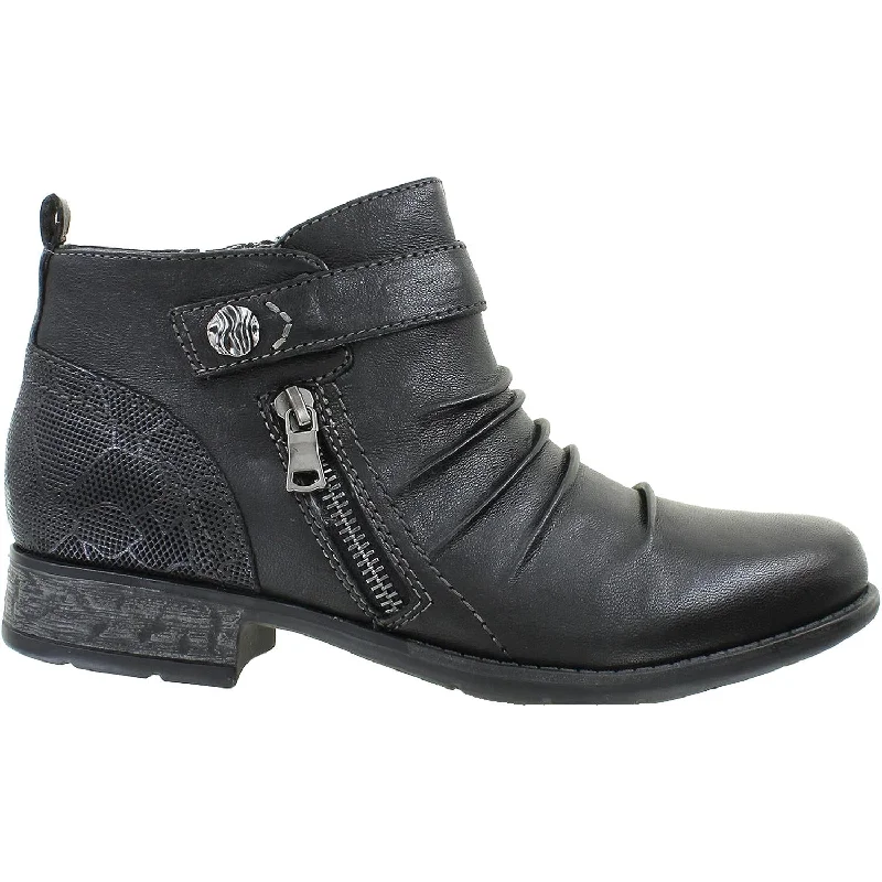 Women's Earth Buckeye Black Leather