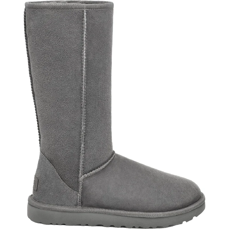 Women's UGG Classic Tall II Grey Sheepskin